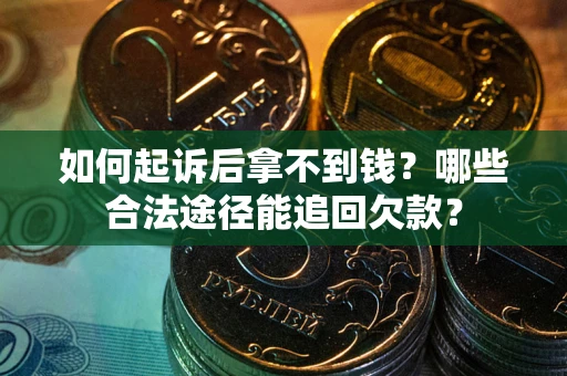 武汉如何起诉后拿不到钱？哪些合法途径能追回欠款？