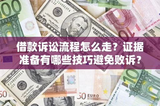 武汉借款诉讼流程怎么走？证据准备有哪些技巧避免败诉？