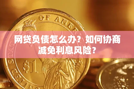 武汉网贷负债怎么办？如何协商减免利息风险？