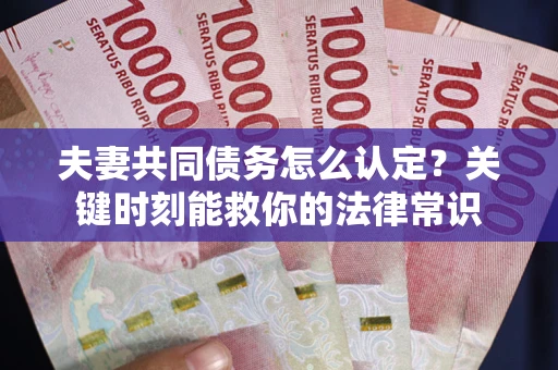 武汉夫妻共同债务怎么认定？关键时刻能救你的法律常识