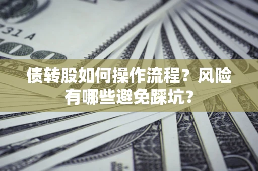 武汉债转股如何操作流程?风险有哪些避免踩坑? 武汉债转股如何操作流程?风险有哪些避免踩坑?