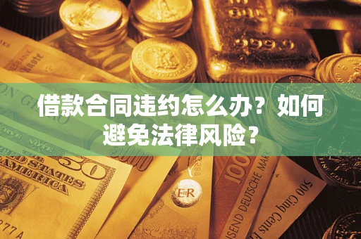 武汉借款合同违约怎么办？如何避免法律风险？