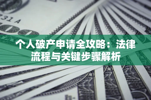 武汉个人破产申请全攻略：法律流程与关键步骤解析