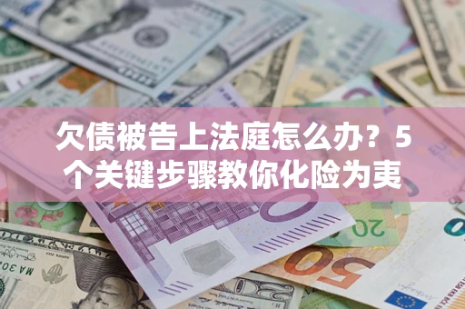 武汉欠债被告上法庭怎么办？5个关键步骤教你化险为夷