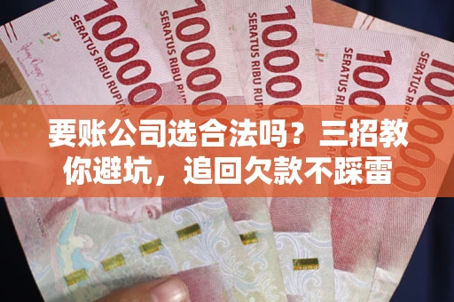 武汉要账公司选合法吗？三招教你避坑，追回欠款不踩雷