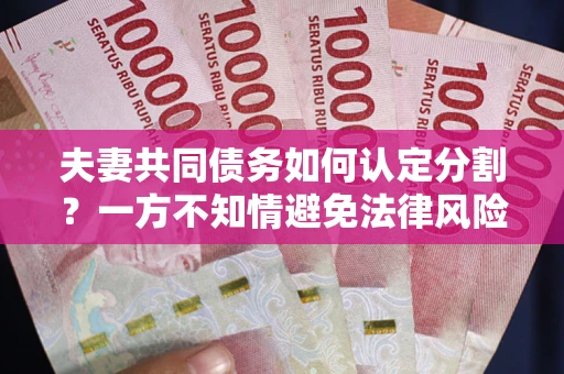 武汉夫妻共同债务如何认定分割？一方不知情避免法律风险必看！